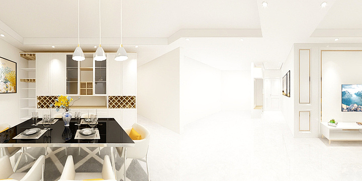 泡泡雨的秋天-陶然印象2-装修设计方案