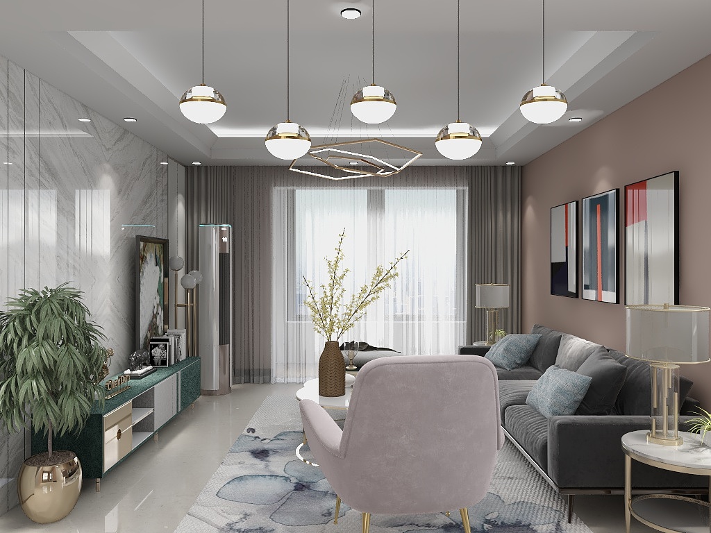 银河装饰-李梦龙-天宝福苑127-装修设计方案