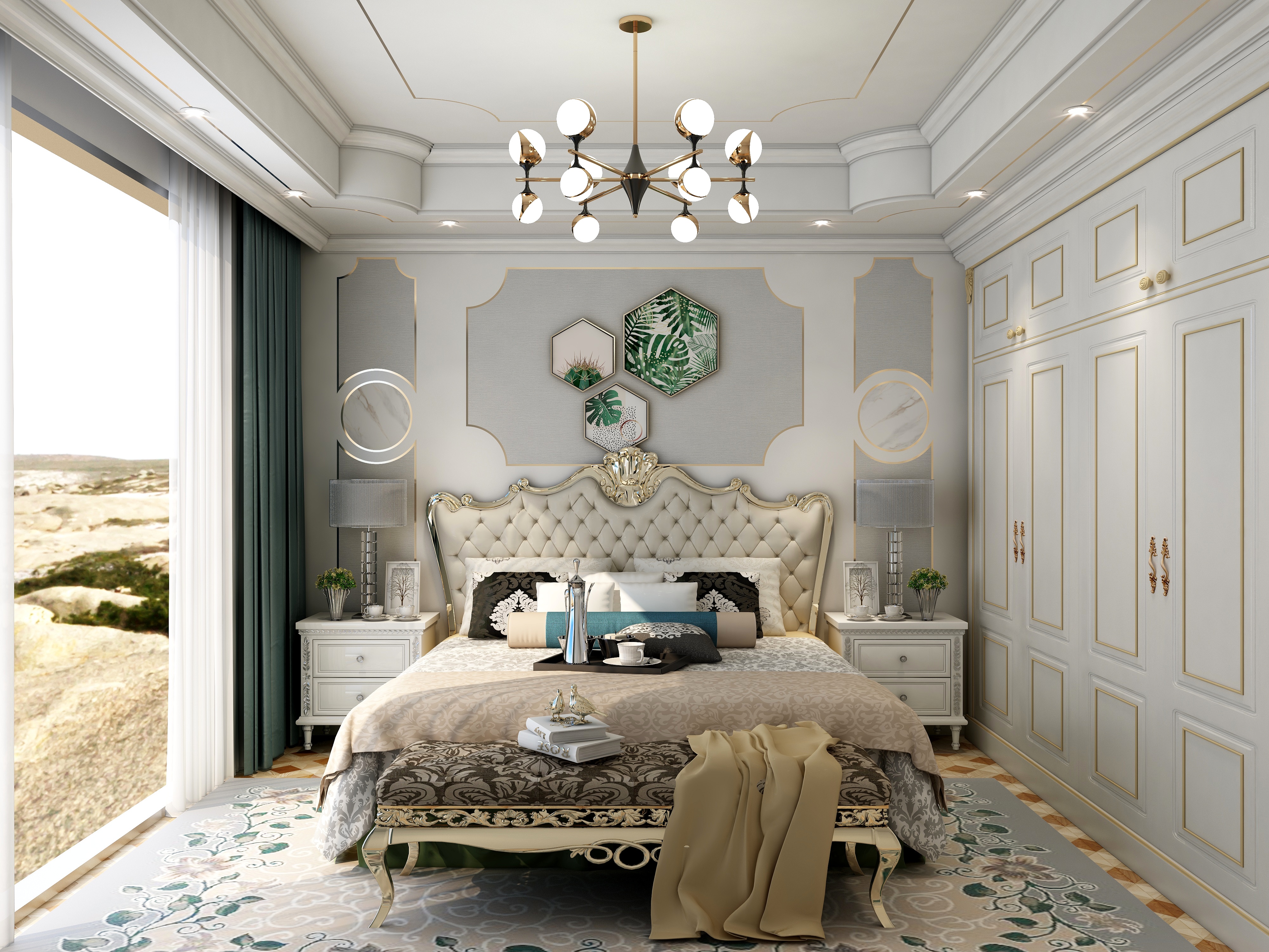 蓝山0-奢欧-卧室-装修设计方案