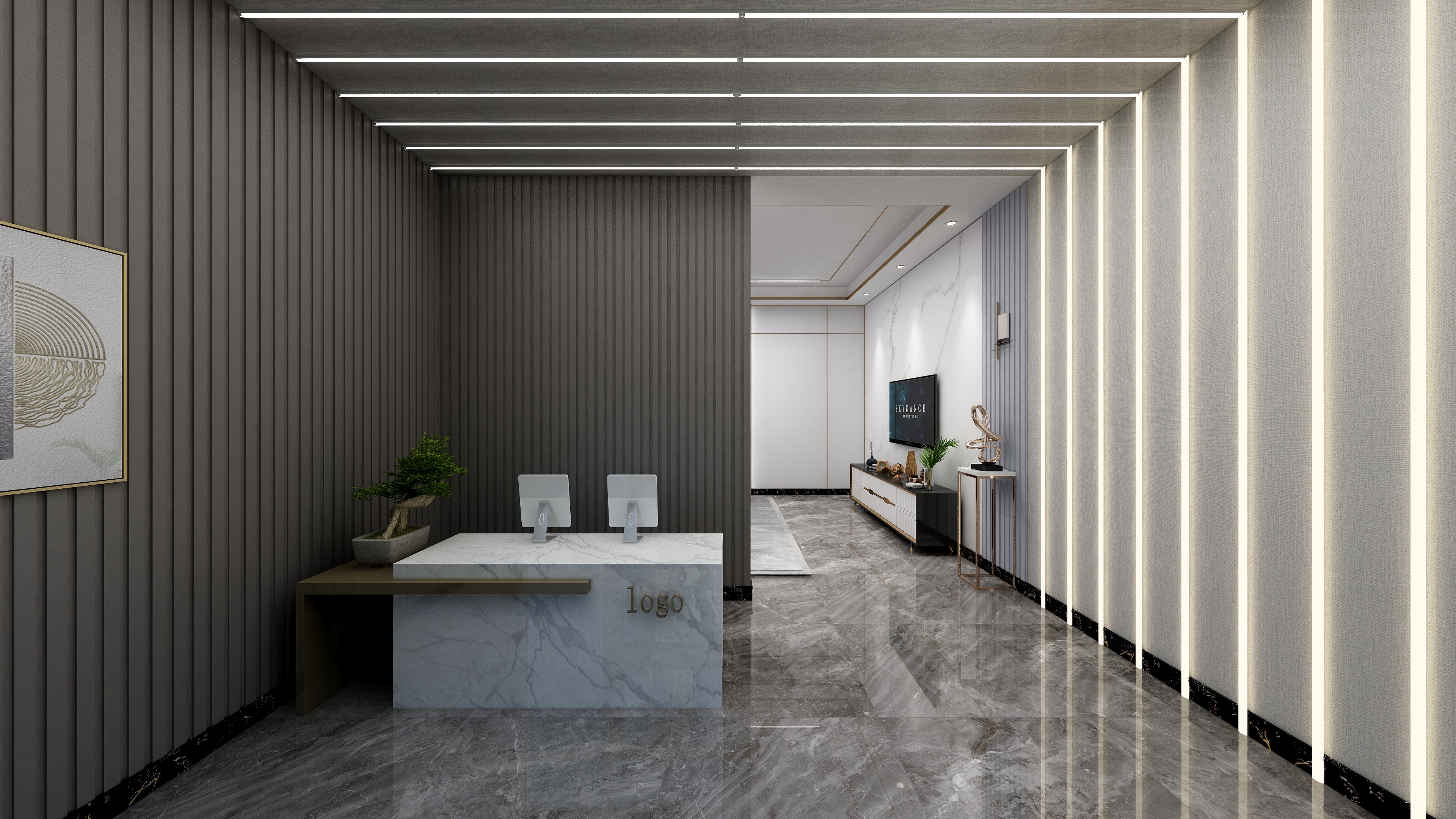 汤志国-40方现代样板间-装修设计方案