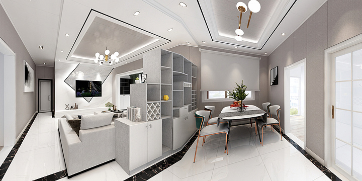 天宇千年舟装饰-绅达B3-1-1-装修设计方案