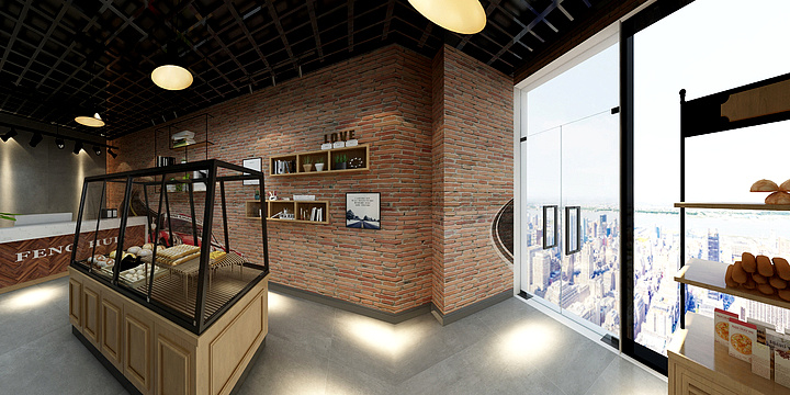 专注设计AA-宏骏面包店6-16-装修设计方案