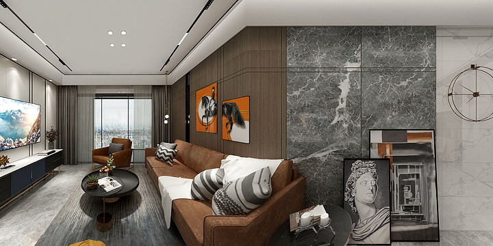 阳江市正禾装饰-央筑花园40A-01-装修设计方案