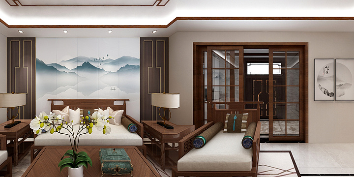 风月酌酒-珑玺台别墅-装修设计方案