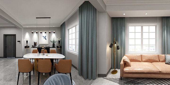 Huang15122566369-橡树湾跃层-装修设计方案