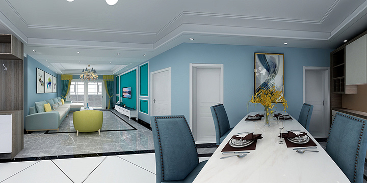 创新装修原创设计-御金湾-装修设计方案