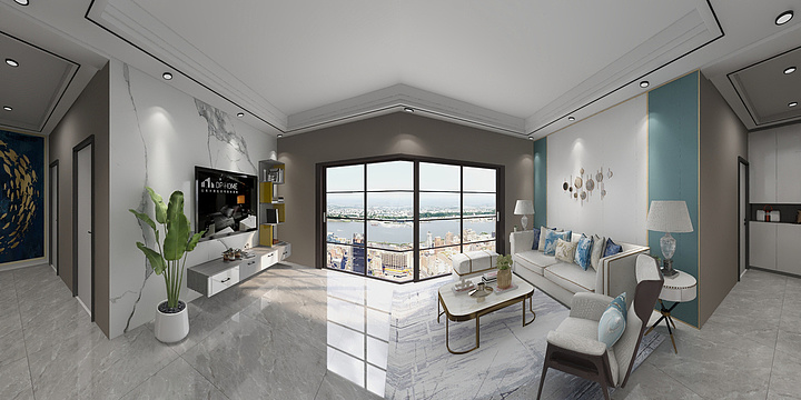 济宁亿佳全屋定制-兖州幸福里15-1-1601-装修设计方案