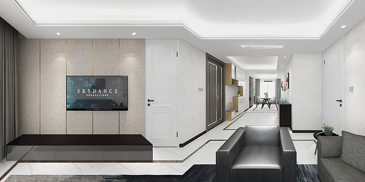 暁xThs-B-2户型现代简约-装修设计方案