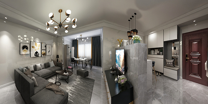 刘毅设计-金沙路-装修设计方案