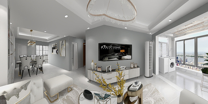 艾尼装饰工作室-假日城市二期芳华-装修设计方案