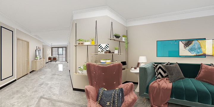 祥瑞设计-胡志祥127㎡-装修设计方案