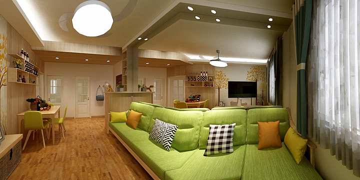 缘果工作室-老公房-装修设计方案