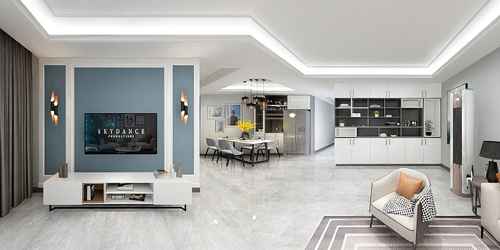 大道至简design-现代简约风格-装修设计方案