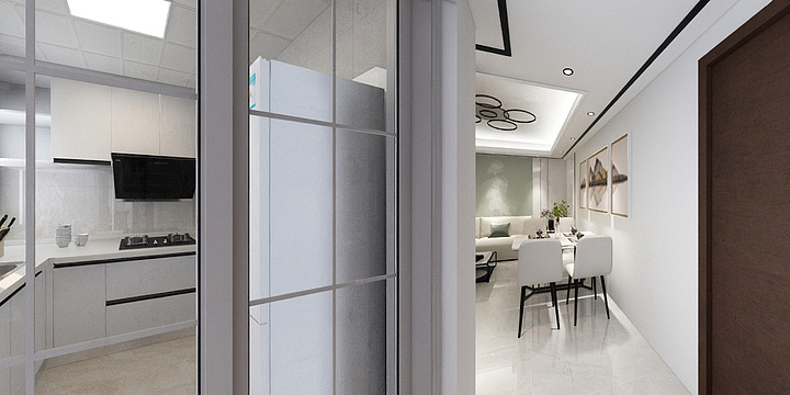 郭蔚-9号楼103室1方案1-装修设计方案