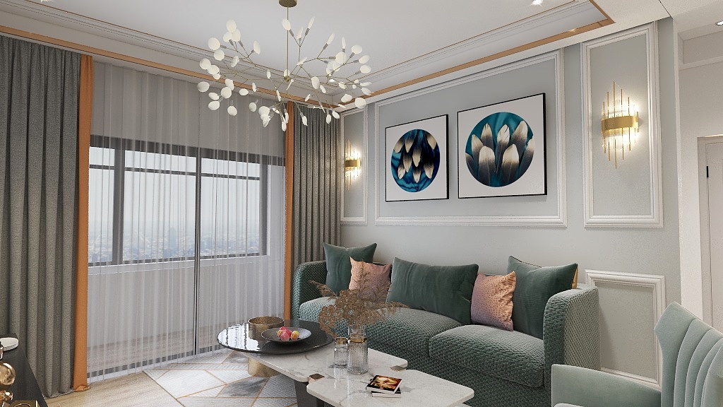 室内设计王雨欣-牡丹苑五号楼-装修设计方案