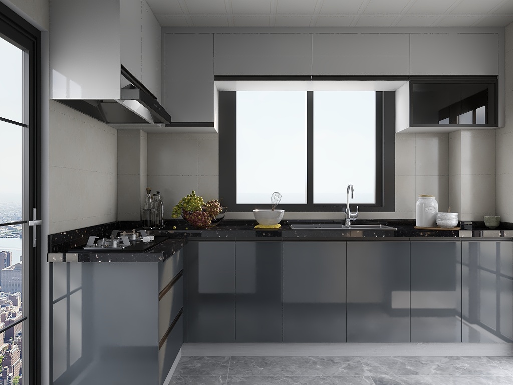 泉河设计NQnM-蝶苑厨房-装修设计方案