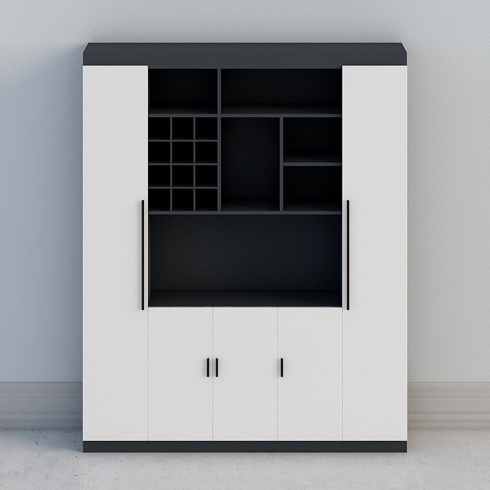 6x餐边柜3D模型