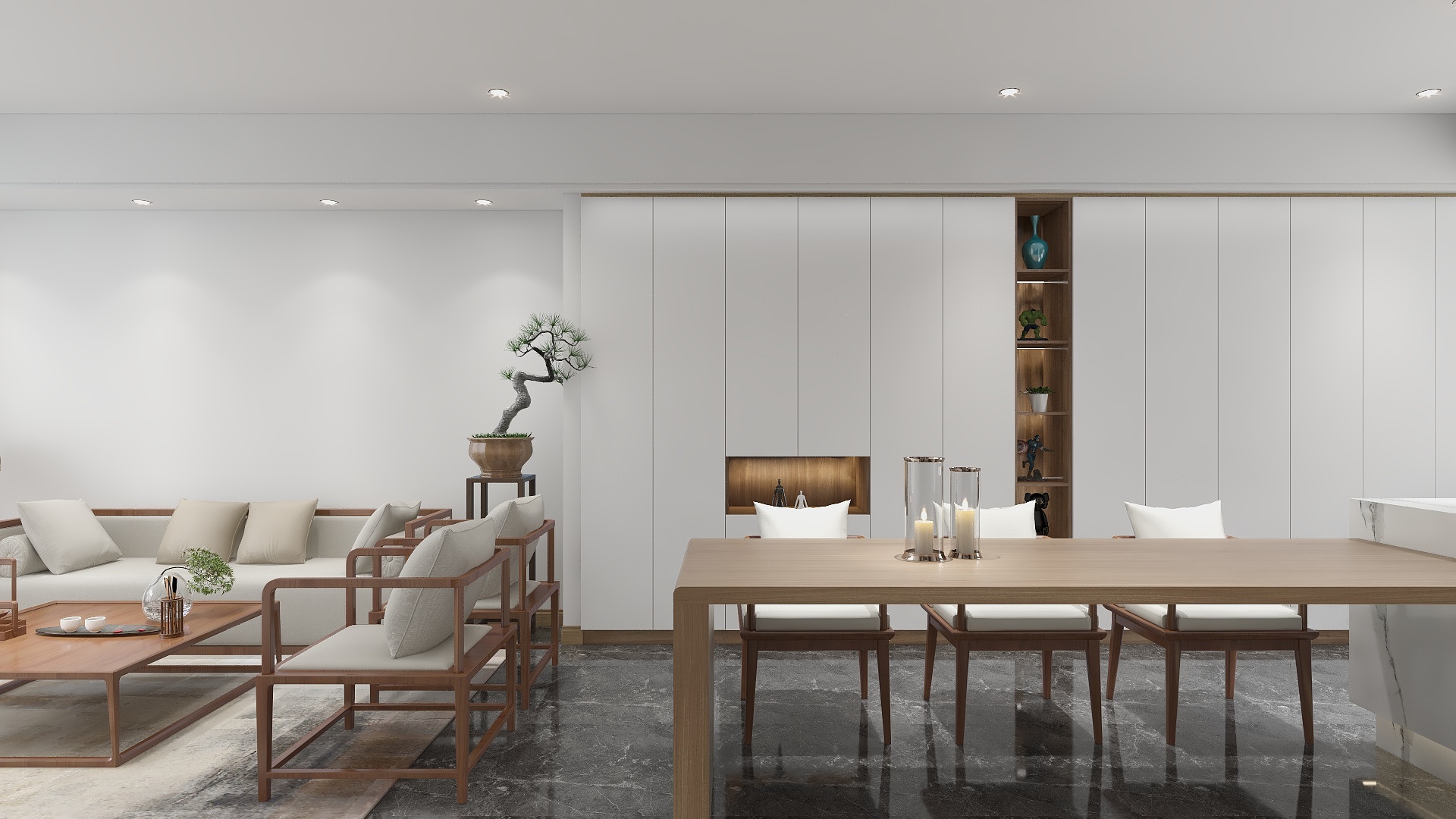 石禾空间设计-日式别墅严总-装修设计方案