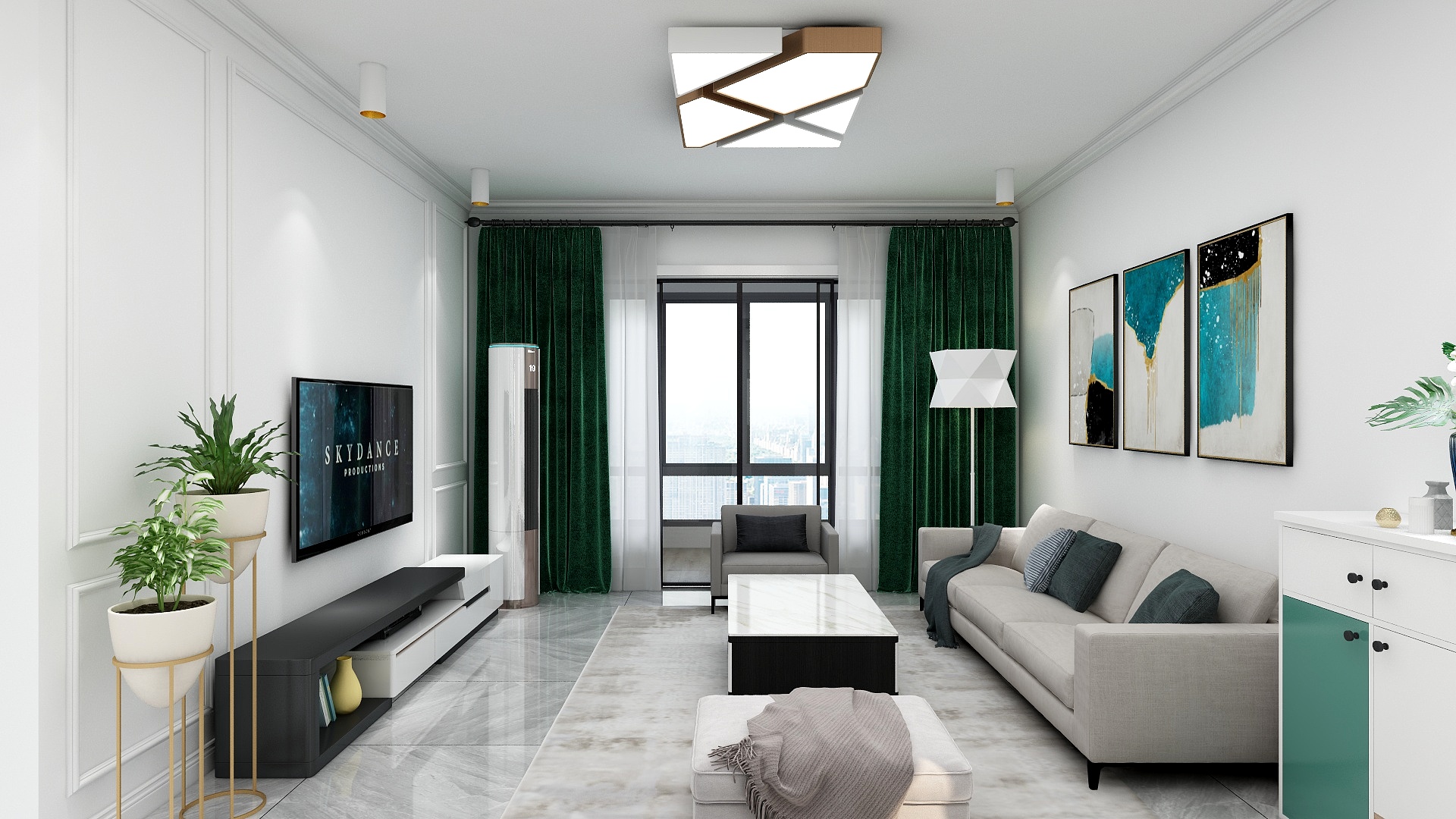 效果图-Z-9-601(1)-副本-装修设计方案