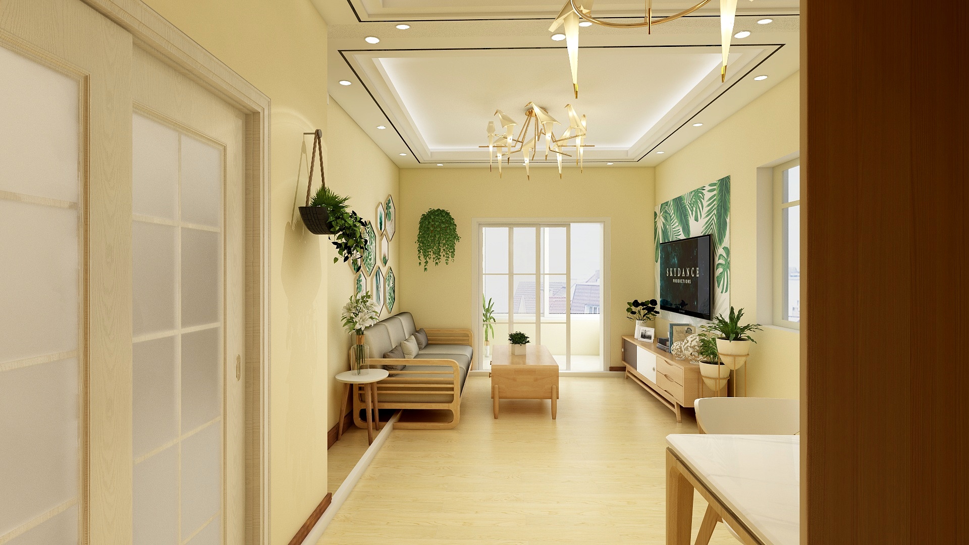 烈日灼心UpDw-需要森呼吸的家-装修设计方案