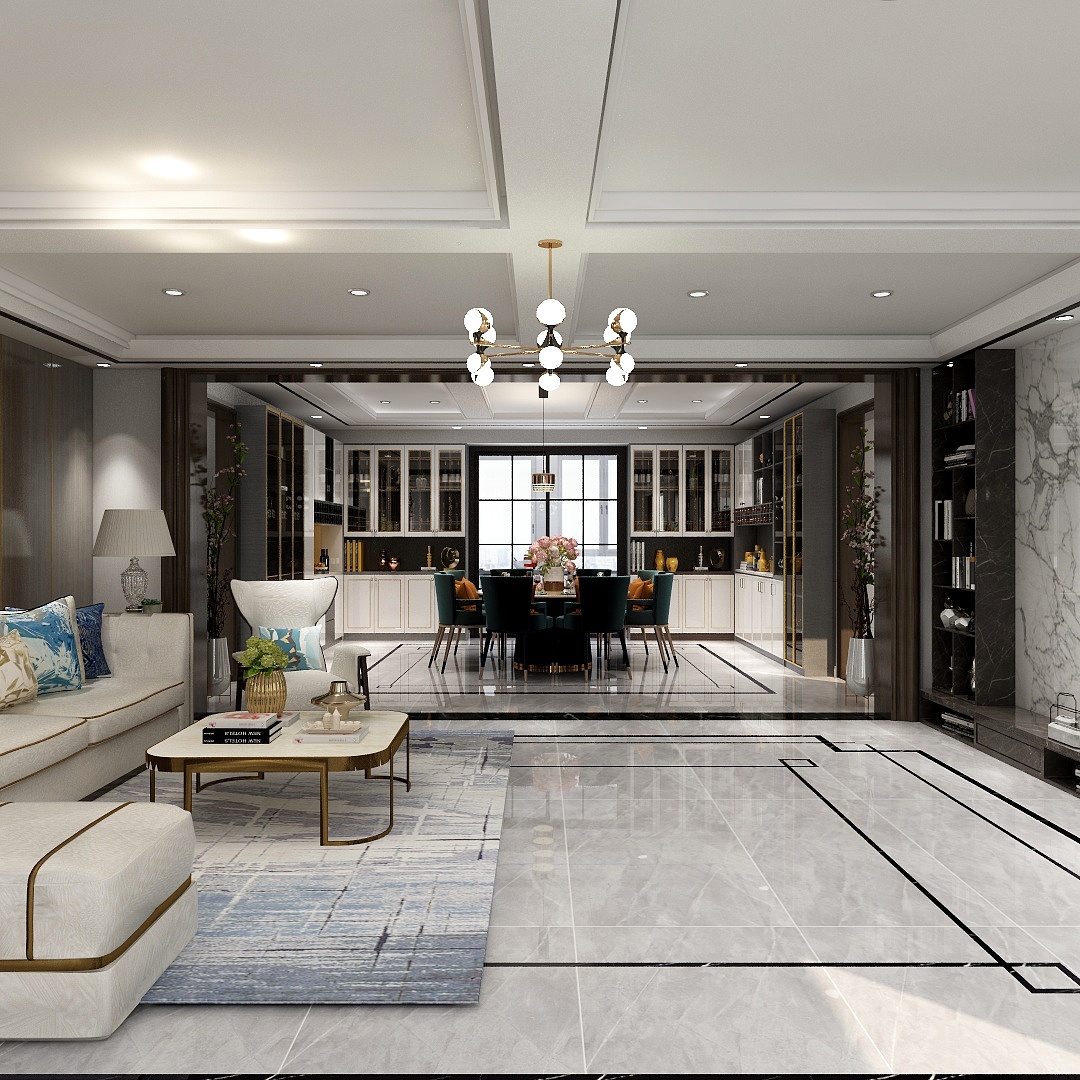 镇安县欧神诺瓷砖金颖-26楼-装修设计方案