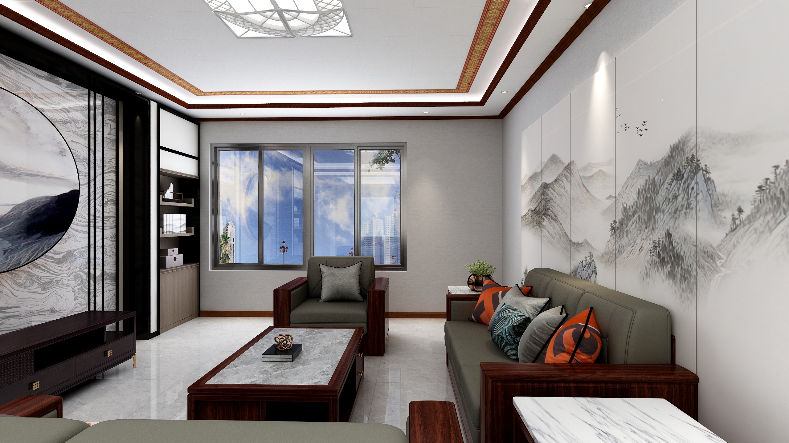 宁夏银川法狮龙-公园华府-装修设计方案