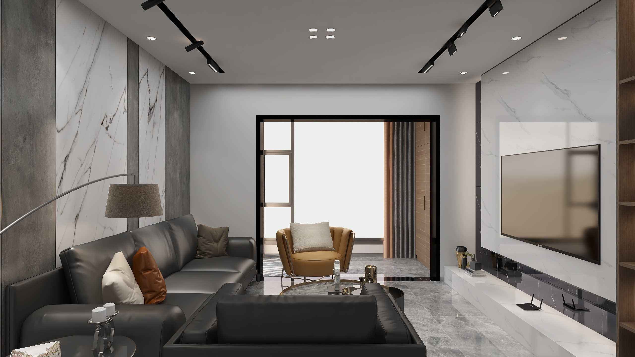 LIUCHENG_L-财富广场户型图集-Mode3-装修设计方案