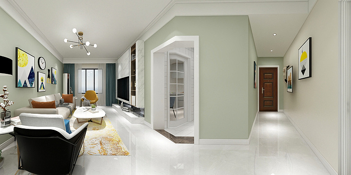 全景9-祥符花园中心区   -9号楼5楼-装修设计方案