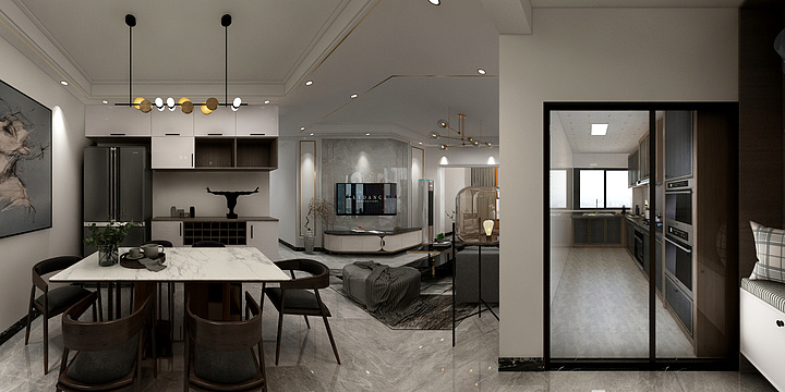 小贵华-时鼎绿洲陆哥-装修设计方案