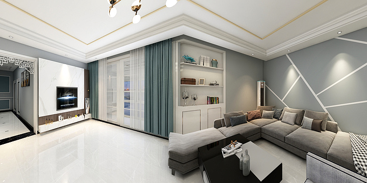 传畅设计-阳光华府-装修设计方案