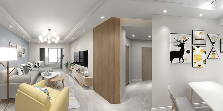 廖威LW-文曲星座6-2-1601巨姐-装修设计方案