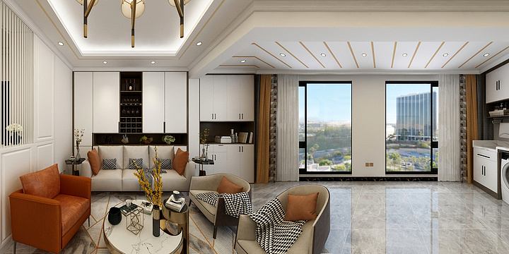 简Smile-109㎡3室-装修设计方案