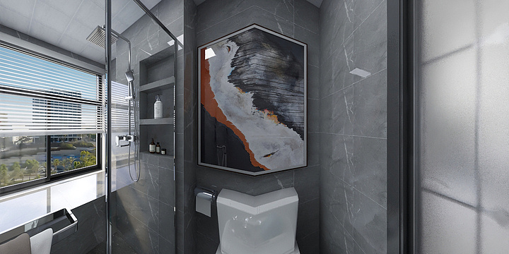 顶点设计李工-华强城三期3A2001王先生-装修设计方案