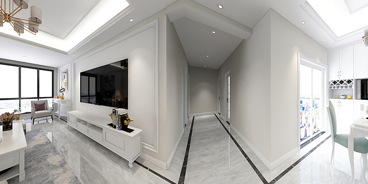 單驅遜還-简欧风格-装修设计方案