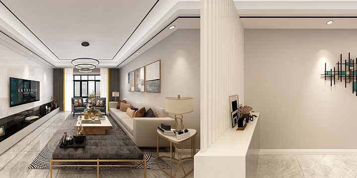 C17G42-百创装饰—120m²（副本）-装修设计方案