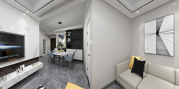 武汉维度装饰设计-孙武花园-装修设计方案