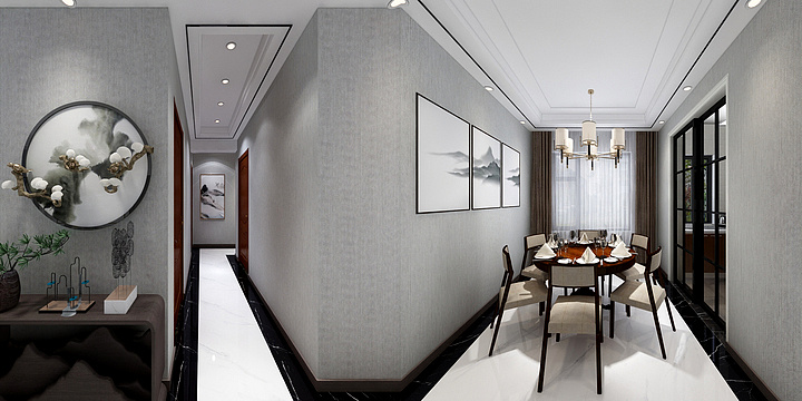芜湖效果图-华林府8栋冯先生雅居-装修设计方案