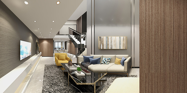 在路上.......-天竹元谷-模型2-装修设计方案