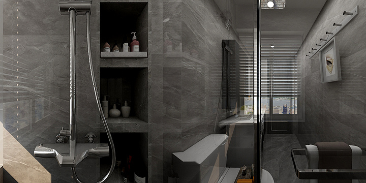 刘颖琪-现代轻奢熊医生-W2-装修设计方案