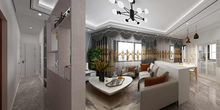 ZHANG林-尚都溢澜山9-3-602-装修设计方案