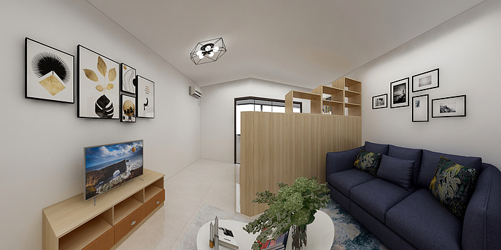 三方衣柜-天马丽苑二期26栋2602-装修设计方案