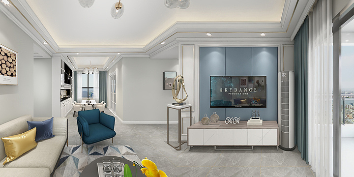 三景装饰-天际阳光6栋2802单元-装修设计方案