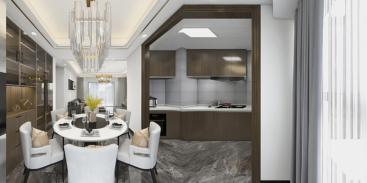 三景装饰-水悦熙园12栋903单元-方案一-装修设计方案