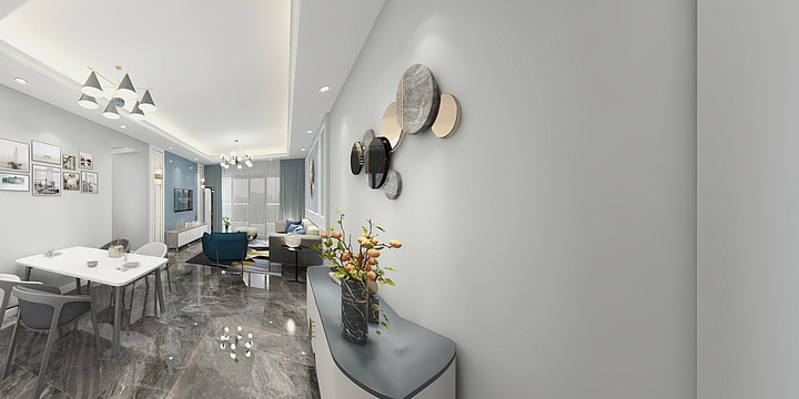 三景装饰-天际阳光3栋304单元-装修设计方案