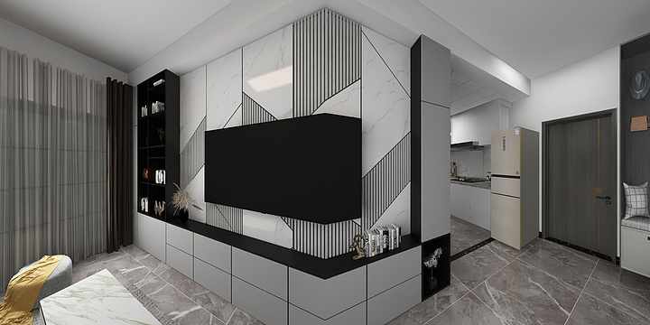 悠哉自在-荔湾区荔康大厦冯哥-装修设计方案