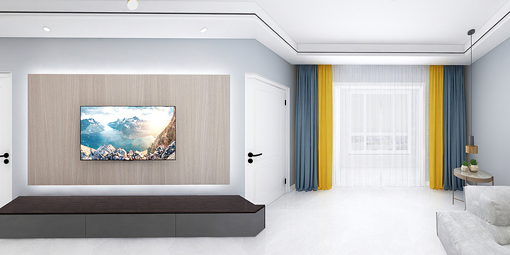 二狗子B你变了-渔阳花园98㎡-902-装修设计方案