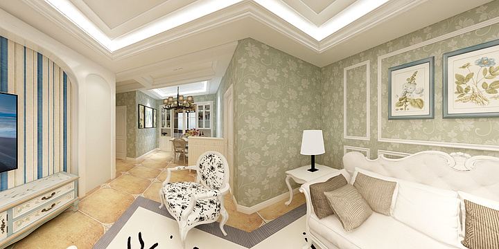 信仰ZCEA-未命名户型图两室两厅-装修设计方案