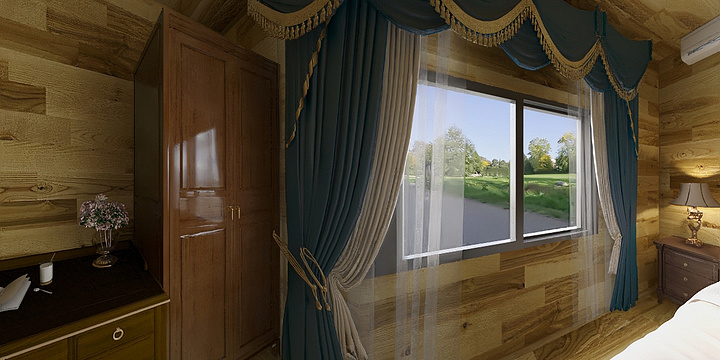 橙子结果了-蓝色民宿-装修设计方案