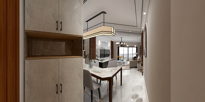 全民装饰李金才-保利i立方-装修设计方案