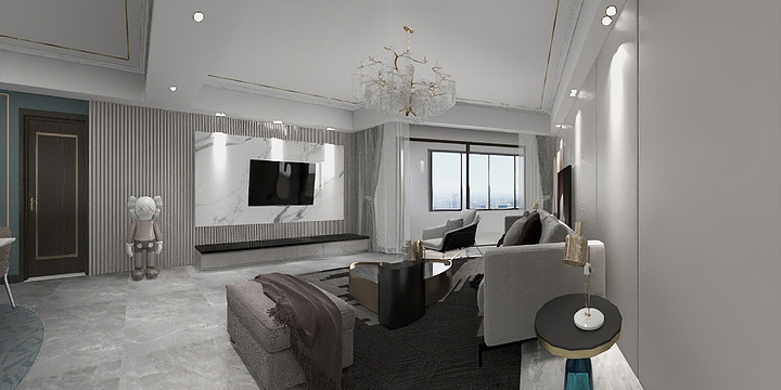 楠楠GhfV-紫金艺境王先生效果图-副本-副本-装修设计方案